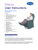 Preview for 1 page of KIRTON Fitform User Instructions