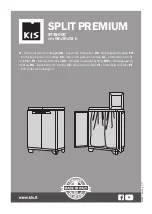 Предварительный просмотр 1 страницы Kis SPLIT PREMIUM Assembly Instruction Manual