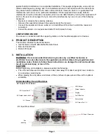 Предварительный просмотр 5 страницы Kisae 3000W - 120V Owner'S Manual