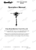 Предварительный просмотр 1 страницы KISANKRAFT EQ9800 Operation Manual