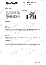 Предварительный просмотр 10 страницы KISANKRAFT EQ9800 Operation Manual