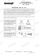 Предварительный просмотр 11 страницы KISANKRAFT KK-1,5L Operation Manual