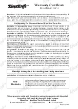 Предварительный просмотр 20 страницы KISANKRAFT KK-120A3 Operation Manual