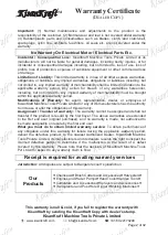 Предварительный просмотр 2 страницы KISANKRAFT KK-BBS-212 Operation Manual