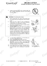 Preview for 12 page of KISANKRAFT KK-BC2-JP30 Operation Manual