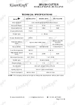 Preview for 15 page of KISANKRAFT KK-BC2-JP30 Operation Manual