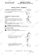 Preview for 16 page of KISANKRAFT KK-BC2-JP30 Operation Manual