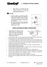 Предварительный просмотр 42 страницы KISANKRAFT KK-CSP-5720 User Manual