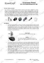 Preview for 13 page of KISANKRAFT KK-CSP-5920 Operation Manual