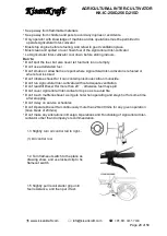 Предварительный просмотр 20 страницы KISANKRAFT KK-IC-250D User Manual