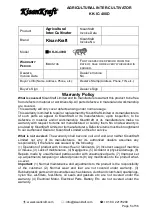 Предварительный просмотр 5 страницы KISANKRAFT KK-IC-400D User Manual