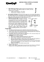 Предварительный просмотр 16 страницы KISANKRAFT KK-IC-400D User Manual