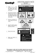 Предварительный просмотр 8 страницы KISANKRAFT KK-IC-406D User Manual