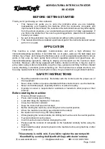 Preview for 7 page of KISANKRAFT KK-IC-6320 User Manual