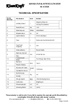 Preview for 10 page of KISANKRAFT KK-IC-6320 User Manual