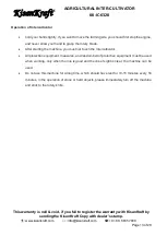 Preview for 13 page of KISANKRAFT KK-IC-6320 User Manual