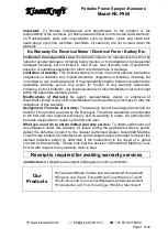 Предварительный просмотр 7 страницы KISANKRAFT KK-P968 Operation Manual