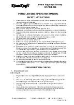 Preview for 10 page of KISANKRAFT KK-P999 Manual