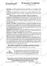 Предварительный просмотр 6 страницы KISANKRAFT KK-PH2-215 Operation Manual