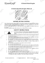 Предварительный просмотр 41 страницы KISANKRAFT KK-PH2-215 Operation Manual