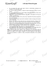 Предварительный просмотр 42 страницы KISANKRAFT KK-PH2-215 Operation Manual