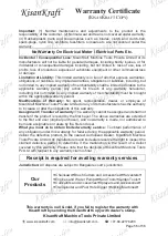 Предварительный просмотр 56 страницы KISANKRAFT KK-PH2-215 Operation Manual