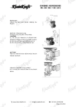 Предварительный просмотр 20 страницы KISANKRAFT KK-PSK-18 Operation Manual