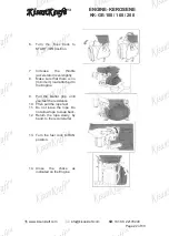 Предварительный просмотр 22 страницы KISANKRAFT KK-PSK-18 Operation Manual