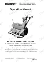 Preview for 3 page of KISANKRAFT KK-SPR-1201P Operation Manual