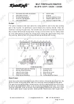 Preview for 13 page of KISANKRAFT KK-SPR-1201P Operation Manual