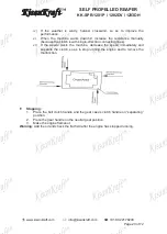 Preview for 23 page of KISANKRAFT KK-SPR-1201P Operation Manual