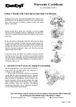 Предварительный просмотр 10 страницы KISANKRAFT KK-SRT-910D User Manual