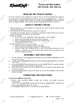 Предварительный просмотр 7 страницы KISANKRAFT KK-TH-525 Operation Manual