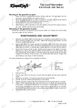 Предварительный просмотр 9 страницы KISANKRAFT KK-TH-525 Operation Manual