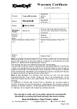 Preview for 5 page of KISANKRAFT KK-TH-JP600 Operation Manual