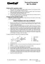 Preview for 9 page of KISANKRAFT KK-TH-JP600 Operation Manual