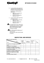 Preview for 26 page of KISANKRAFT KK-TH-JP600 Operation Manual