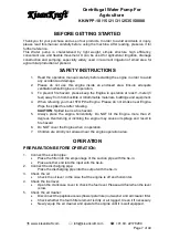 Preview for 7 page of KISANKRAFT KK-WPP-10 User Manual