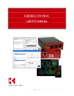 KISSBOX CM-MIDI User Manual preview