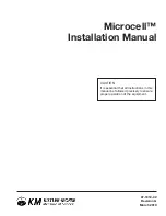 Предварительный просмотр 1 страницы Kistler-Morse Microcell Installation Manual