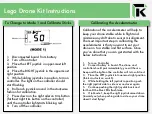 Preview for 20 page of Kitables Lego Drone Kit Instructions