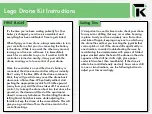 Preview for 21 page of Kitables Lego Drone Kit Instructions