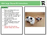 Preview for 12 page of Kitables Mini Lego Drone Instructions Manual