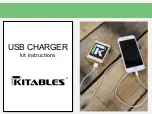 Kitables USB CHARGER Instructions Manual preview