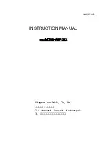 Kitagawa HG-A97-212 Instruction Manual предпросмотр