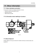 Предварительный просмотр 42 страницы Kitagawa Y-RE Series Instruction Manual