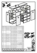 Предварительный просмотр 3 страницы KITALY Casanova 11307404 Assembly Instructions Manual