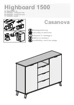 KITALY Casanova 17535626 Assembly Instructions Manual предпросмотр