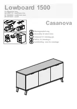 Preview for 1 page of KITALY Casanova 44468712 Assembly Instructions Manual