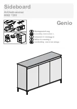 KITALY Genio 6062 1201 Assembly Instructions Manual предпросмотр